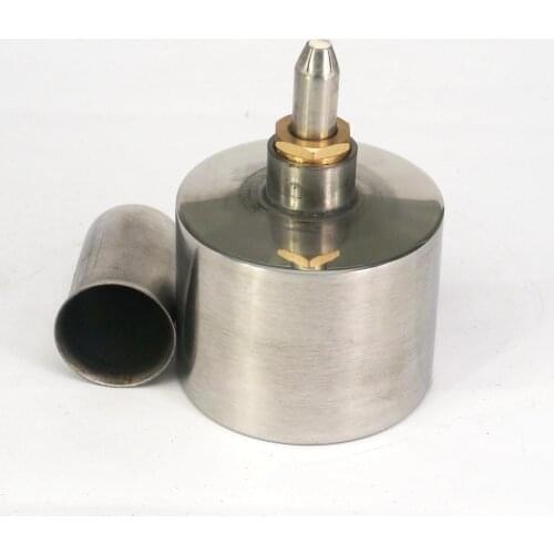 200ml Laboratory 304 Stainless Steel Alcohol Burner Spirit Lamp Thickened with wick for Dental Jeweller Cupping