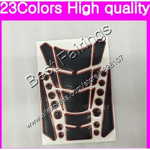3D Carbon Fiber Tank Pad Protector For HONDA CBR600F 11 12 13 14 CBR600 F CBR 600F 2011 2012 2013 2014 14 GP Gas Tank sticker