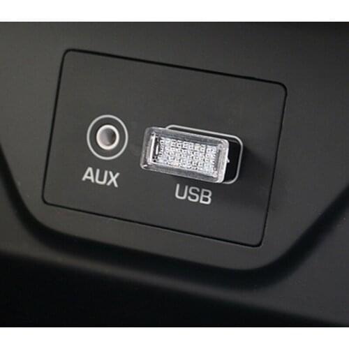 Car-Styling USB Atmosphere LED Light Car Accessories for Infiniti FX-series Q-series QX-series Coupe EX37 EX25 JX35 EX35 G Class