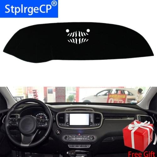 For kia sorento 2015 2016 2017 2018 Car Styling Dash Mat Dashmat Dashboard Sticker Cover Sun Shade Dash Board Cover Carpet