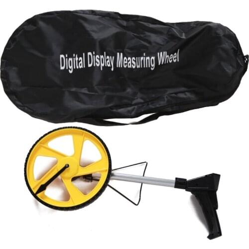 Measuring Wheel Collapsible Measurement to 10,000 Feet Distance Digital Display