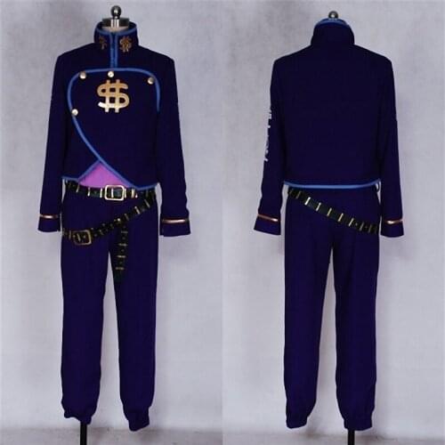 Anime JOJO JoJos Bizarre Adventure 4 Nijimura Okuyasu Cosplay Costume halloween costume for women/men adults custom made