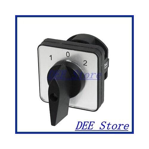 LW8-10/1 4 Screw Terminals 1-0-2 Position Changeover Switch