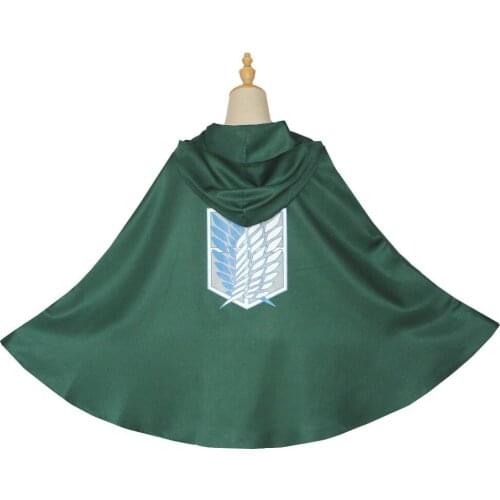 2021 New Japanese Anime Elements Mantle Green Mantle for Woman and Man Cosplay Clothing Anime Cosplay Costumes
