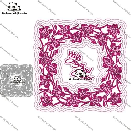 New Dies 2020 Camper Van Metal Narcissus frame Dies diy Dies photo album cutting die Scg new die for cuttinrapbook craft dies