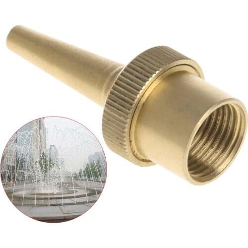 Fountain equipment adjustable DC universal direct-injection fountain spherical universal direct-injection fountain nozzle
