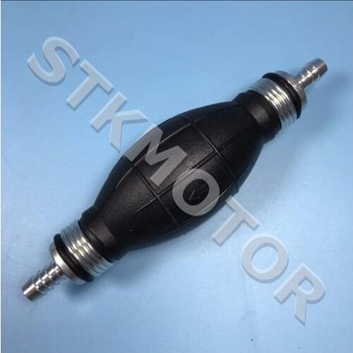 8mm Hand Fuel Pump Line Hand Primer Bulb All Fuels for Car Boat Marine Outboard