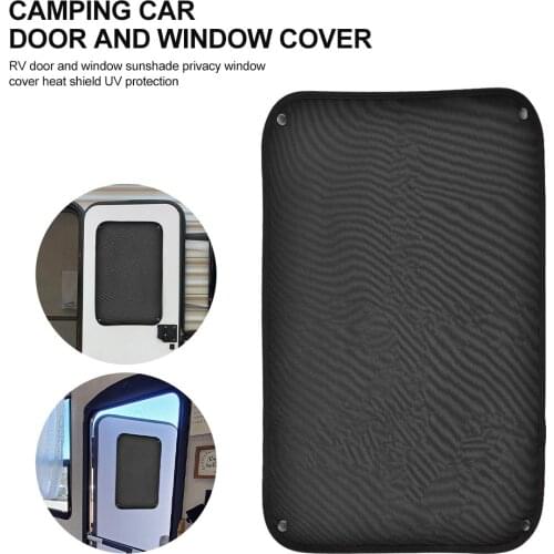 RV Sun Visors for Car Doors UV Protection Camping Door Window Cover Privacy Heat Insulation Side Window Sunshade 16x24.75"