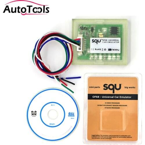 SQU OF68 Universal Car Emulator SQU OF 68 Signal Reset Immo Programs Place ESL Diagnostic Seat Occupancy Sensor Tool