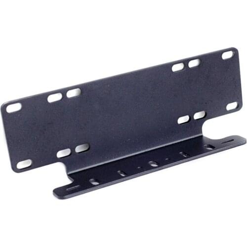 Universal Bull Bar Front Bumper License Plate Car Offroad Light Bar Mount Stand Holder Bracket for Off-road Working Light Bar