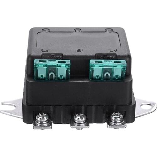 1pc Car Auto Twin High Low Headlight Relay Fused Double Fuse NLR-132 12V 30A With Individual Fuse Holders Repair DIY Accessories