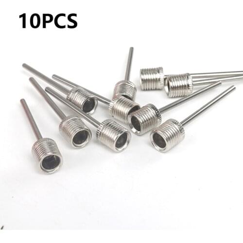 5/10pcs Pump Needle Sport Ball Inflating Football Basketball Volleyball Inflatable Air Valve Adaptor Bike Bicycle Pump Pin