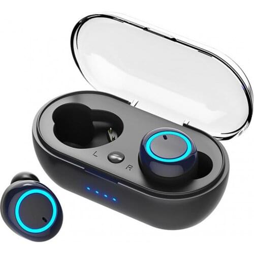 Y50 TWS 5.0 Bluetooth Headset Wireless 450mAh Mini Stereo Headset Touch Earphone