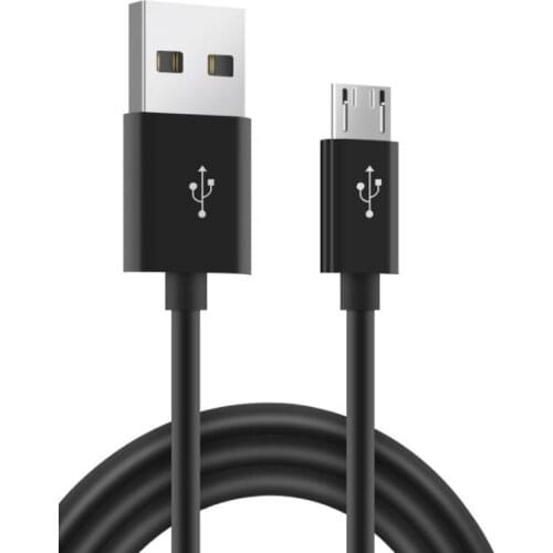 Supply black 3M 5M 8M USB 2.0 USB-A male to Micro-USB male extension cable mobile phone tablet charging cable with shielded