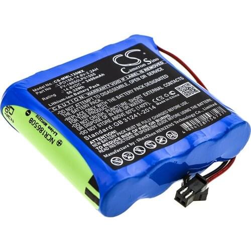 CS 3400mAh / 50.32Wh battery for Million ML1200, ML1500 FY-18650LP01555, LPO155-14.8V-2.2AH