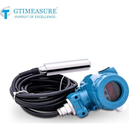 Liquid Level Gauge Sensor Input-Type Water Tank Static Level Transmitter With SS304 Probe RS485