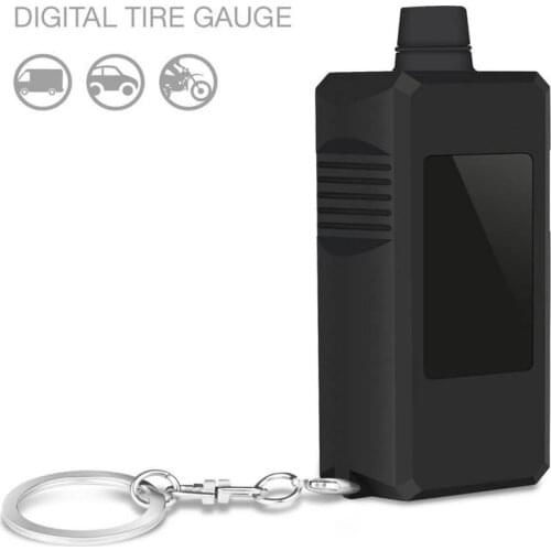 Tyre Pressure Gauge And Tread Depth Gauge 2-in-1 Digital Tire Gauge With Key Chain For Cars SUV Trucks And Most Vehicles