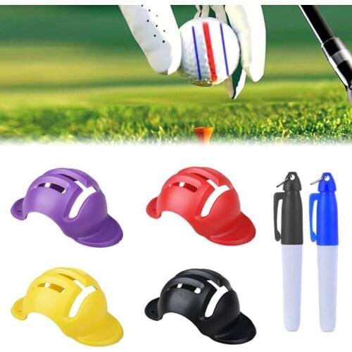 Golf Ball Line Liner Ball Marking Tool Alignment Tool Golf Ball Marker Pen Golf Gifts Alignment Putting Tool Line Marker Drawing