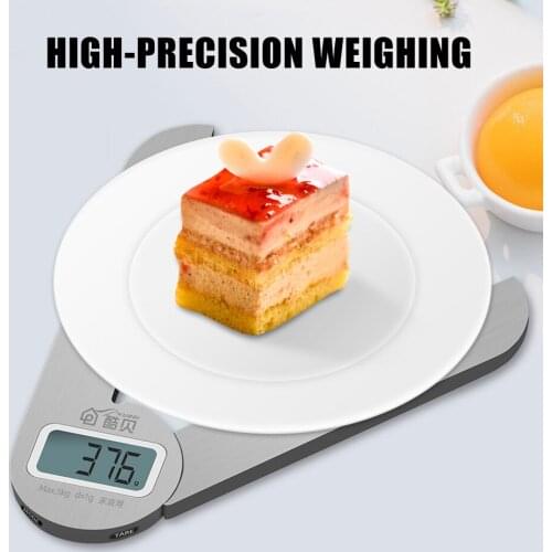Kitchen Scale Foldable Electronic Small Portable Home Baking Cake Tool Accurate Food Complementary Grams