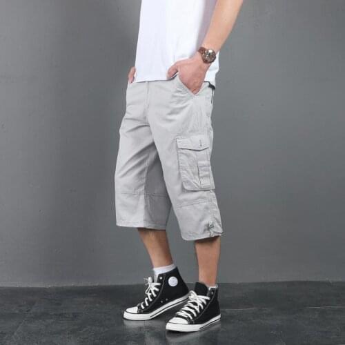 High Quality Summer Military Beach Mens Shorts Tactical Trousers Cargo Multi Pocket Shorts Loose Climbing Trekking Trousers