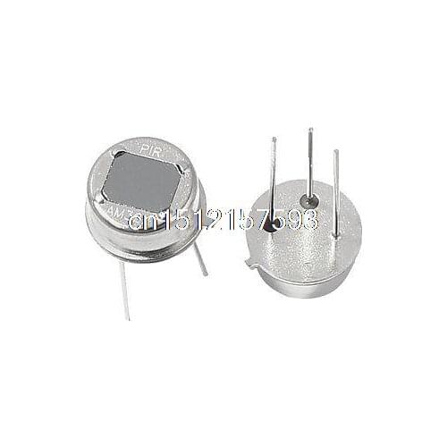 2Pcs Pyroelectric PIR Sensor IR Infrared Detector for Automatic Switch