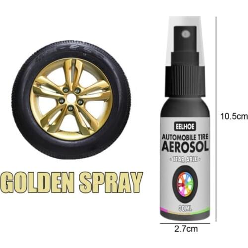 30ml Auto Wheel Spraying Film Car Tire Body Wheel Self-painting Hand-tearable Wheel Hub Paint Spraying Film Car Tire Color Spray
