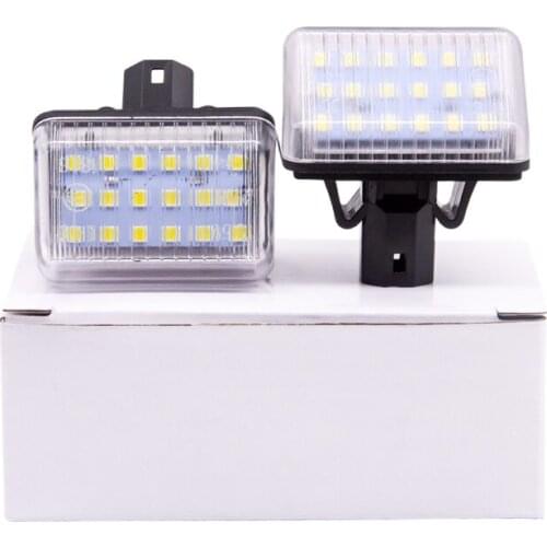 2pcs LED CANBUS License Plate Lights For Mazda CX-5 CX-7 Mazda Speed 6 Mazda 6 Sedan GY GJ GH GG