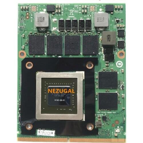 GTX770M GTX 770M 3GB N14E-GS-A1 VGA Graphics video card For Dell M17X M18X MSI GT60 GT70 GT780 GT683 16F3 16F4 17