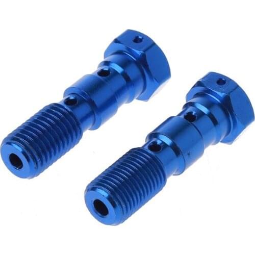Brake Master Cylinder Oil Hose Screw Universal Tube Tubing Screws Bolts for Motorcycle M10x1.25/M10x1.0 R2LC