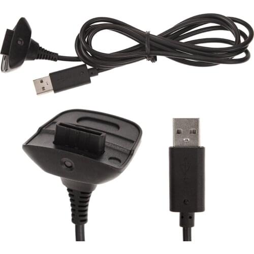 1.5m Game Handle Charging Cable USB Play Charging Charger Cable Handle Connection Cord Line For XBOX 360 Wireless Controller