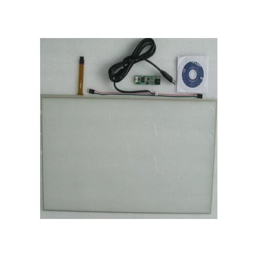 10.1 inch 234mm*143mm touch panel 4 wire resistive touch screen with USB port controller+Touch controller card+CD Room