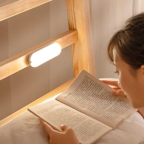 30 LEDS Stepless Dimmable LED Night Lights Rechargeable Reading Lamp For Study Magnet Stick Anywhere Bedroom LED Reading Lamp