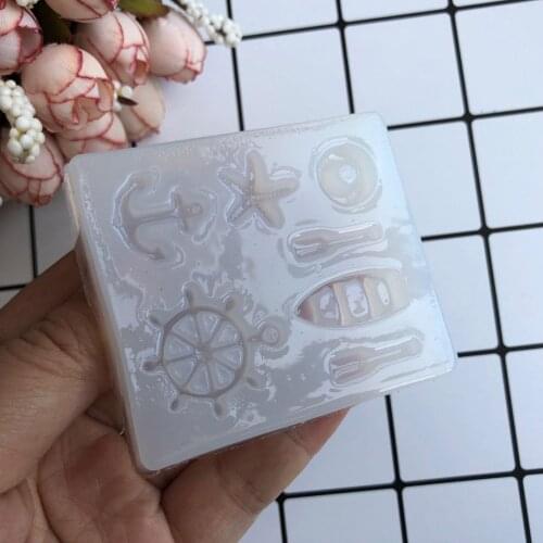 Aouke new Crystal Epoxy Ship Epoxy Silicone Mold Mirror H090