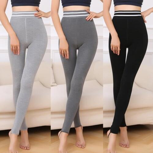 Women Pants High Waist Elastic Skinny Outer Wear Stirrup Autumn Winter Leggings Pants Женские штаны femme pantalon 2020