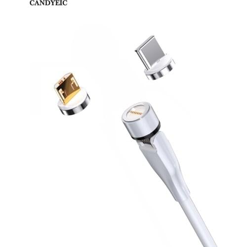 CANDYEIC Magnet Charger For vivo X60t Charging Cable Magnetic 3 in 1 cable