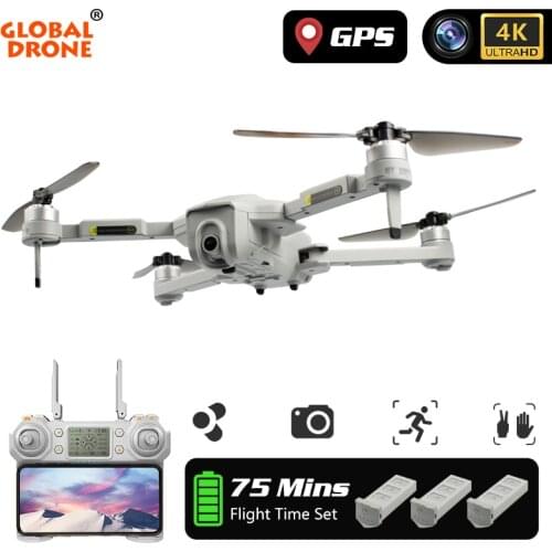 GW90 Quadrocopter GPS Dron 4K Drone with Camera HD Follow Me RC Helicopter Brushless FPV Professional Drones VS F11 PRO ZEN K1
