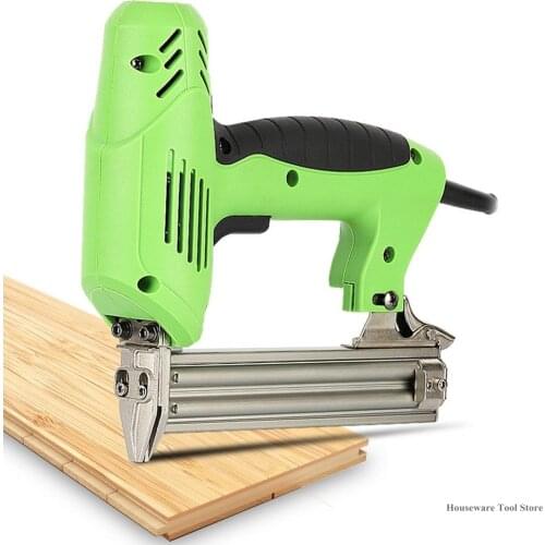 1800W Electric Tacker and Stapler Furniture Staple Gun Frame Woodworking Tools 220V Power Tools