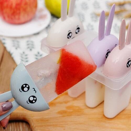 Home Kitchen Cartoon Ice Cubes Tray Pan Chocolate Jelly Puddings DIY Baking Mold