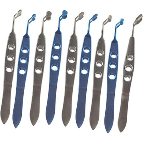 Makeup Tools Ophthalmic Palpebral Gland Massage Tweezers Clamp Gland Flap Eyelid Forceps Clip Eye Apparatus Tool
