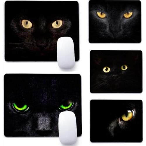 Cat Eyes Mouse Pad Deskpad Gaming Writing Desk Mat Keyboard Mats For Office Home Computer Mousepad