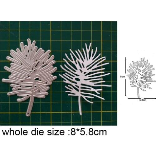 Craft dies Dandelion Leaf Frame Cutting Dies Stencil For Greeting Card Making Scrapbooking dies Metal Dies Nouveau Arrivage 2020