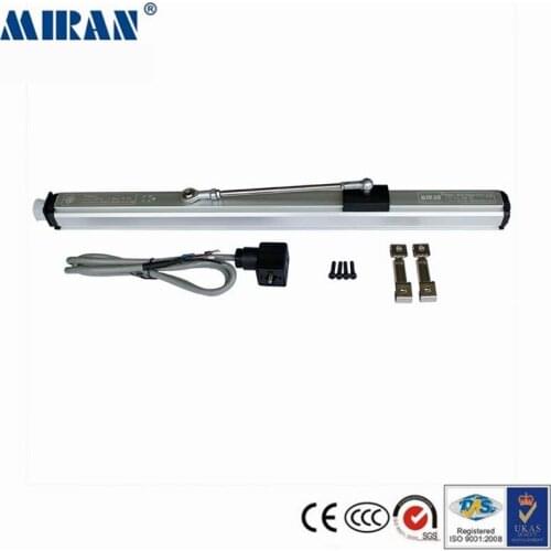 MIRAN MTM 850mm-1800mm 0-5V/4-20mA/0-20mA/RS485 Magnetic Displacement Transducer/Scale Magnetostrictive Motion Position Sensor