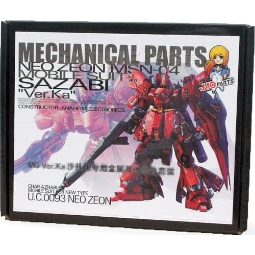 MG 1/100 SAZABI Ver.ka Gundam Metal modification kit Action Figures Toys Assemble Model