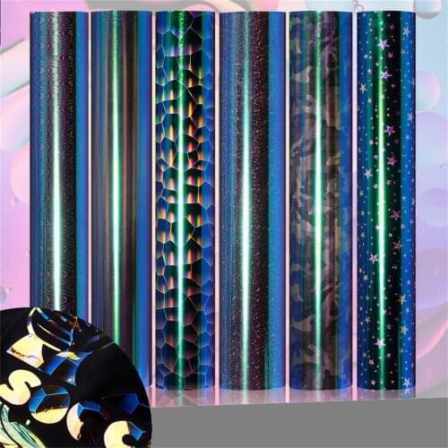 Multi-Color Adhesive Craft Permanent Vinyl Roll Design Lettering Films Cup Glass Decal Sticker Xmas Card DIY Decoration 30*25cm