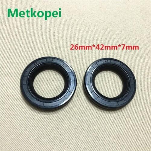 Motorcycle scooter ATV high quality 26*42*7 mm 26x42x7mm oil seal with spring for Honda 70cc 90cc 100cc 125cc 150cc 200cc