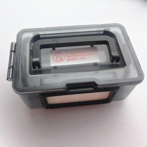 Robot vacuum cleaner dust box bin filters for ilife v55 pro v50 pro robot vacuum cleaner parts dust box replacement
