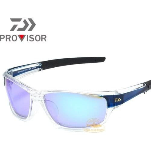 DAIWA New Sunglasses Sports Colorful Polarized Fishing Glasses Driving Ink Night Vision UV Protection Glasses