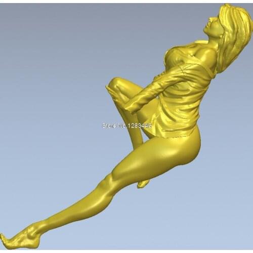 High quality 3d model relief for cnc or 3D printers in STL file Sexy beauty