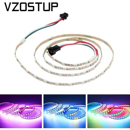 WS2812B RGB Led Strip Light 60LEDS 4mm 5mm Width PCB SK6812 Led Lights 3535 5050 Individually Addressable DC5V Pixel Dream Color