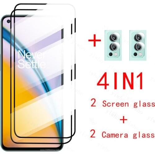 Tempered glass for oneplus nord 2 5g one plus 8 t camera protection one plus nord 200 100 10 screen protector oneplus 8t glass